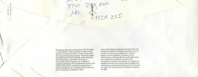 Postwegen — Nationaal Museum van Civilisaties — Canada — Achterkant