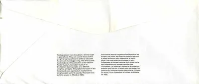 Bilance postali — Museo canadense della civiltà — Editore: Dayton — Verso