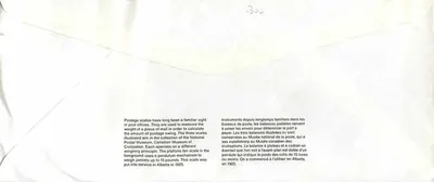 Balancinhas postais — Museu Nacional da Correios — Editor: Canada Post — Verso