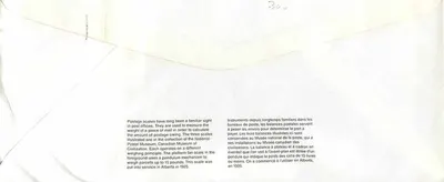 Postwegen — Canada Museum for Human Rights — uitgever niet zichtbaar — Achterkant