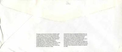 Bilance postali — Canada — Editore non visibile — Verso