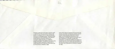 Balancinhas postais — Museu Nacional da Civilização — editor não visível — Verso