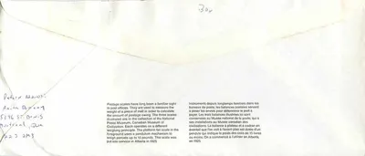 Wagi pocztowe — Kanadyjski Muzeum Pocztowe — wydawca: Canada Post — Rewers