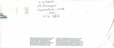 Vapor Bonnington — Canada 32 — editor Canada Post — Reverso