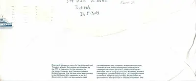Parniak Bonnington — Kanada 32 — wydawca Joliette — Rewers