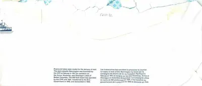 Vapore Bonnington — Canada 32 — Editore: Canada Post — Verso