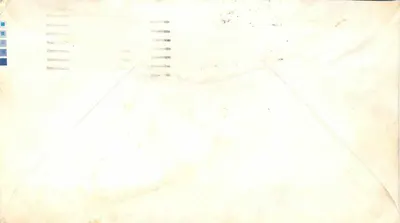 Belleville — Tarjeta postal con sello de Canadá de 8 centavos — editor no visible — Reverso