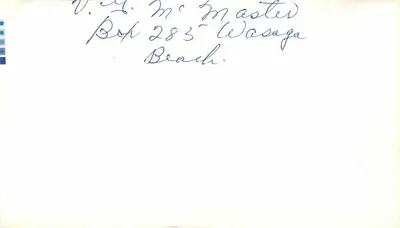 Spiaggia di Wasaga — Canada — timbro 8 centesimi 1975 — Verso