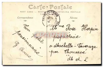 Gennnes (Maine-et-Loire) — Uitzicht op Les Rosiers, genomen vanaf Saint-Eusèbe — Achterkant