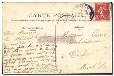 Saumur — Algemene uitzicht van de Limogeskade — Dando-Berry, Loudun 431 — Achterkant