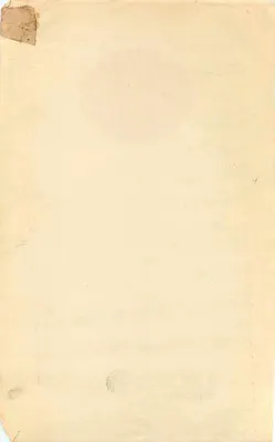 Offizielle Ansichtskarte — Thema: Korrespondenz in arabischer Schrift — Verleger: Maharaja von Jodhpur, 8 Annas-Stempel — Rückseite