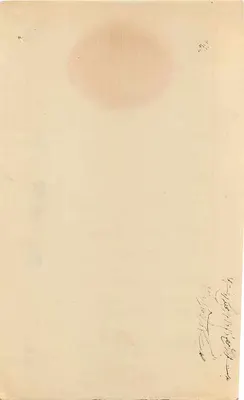 Dichteanas — Carta oficial — Editor desconhecido — Verso