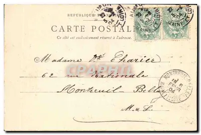 Saumur — Pont sobre o rio Loire — Imp. P. Godet, Saumur — Verso