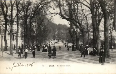 Brest - O Cours Dajot — G. B. — n° 211
