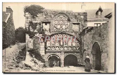 Quimperlé — A Rosace da Fontaine das Carmelitas — Godefroy Nicaise, Quimperlé