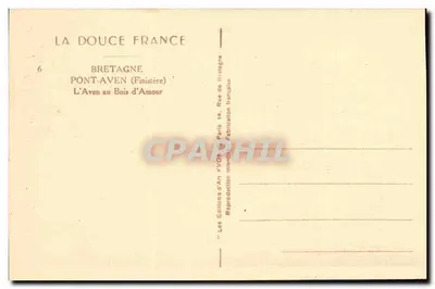 Pont-Aven (Finistère) — L'Aven au Bois d'Amour — Les Editions d'An Yvon, Paris — Reverso