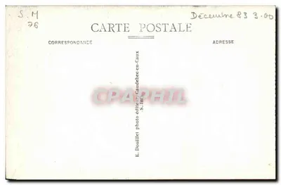 Hotel van het Kasteel — Caudebec-en-Caux (Z.-O.) — E. Douillet — Achterkant