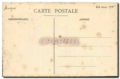 Angers - Wnętrze Wielkiego Zameku - Katedra i Mały Zamek Duszy Anjou - L. V., fot. — Rewers