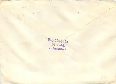 Berlin — wystawa znaczków 1980 — 6. Briefmarkenausstellung der Jugend 1980 — wydawca nie widoczny — Rewers