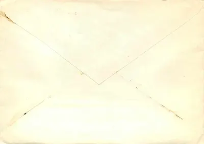 Antieke ansichtkaart verzonden vanaf Belgrado, Joegoslavië — postzegel en poststempel — Achterkant
