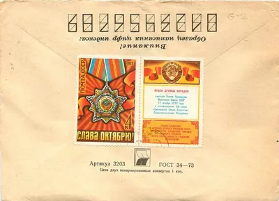 Order of the Friendship of Peoples — 50th Anniversary of the Foundation of the Socialist Republics — USSR — 1973 — Back