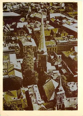 Riga, Cidade Velha — vista aérea — G. Birkmanis