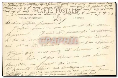 Saumur (M.-t.-L.) — Zamek w Saumurze (Zabytek) południowo-zachodnie — LL — Rewers