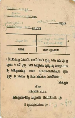 Stan Jaipur — oficjalna karta pocztowa — wydawca Jaipur State, numer serii nie widoczny — Rewers
