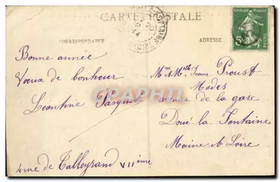 Paris - O Pont Alexandre-III, vista tirada do Grand Palais — editor: Delbys, n° 207 — Verso