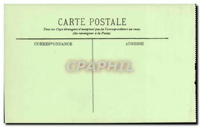 Versailles — Le Château, la Cour et la Caserne du Génie — LL, n°85 — Verso