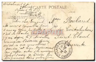 Versailles — Kaszern 1. Inżynierów — Plac Oręża — Wydawca: Graphphil, nr 274 — Rewers