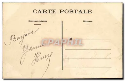 Candé (M.-et-L.) - Plaza del Caudry de Foire — Fototipia Vasselier, Nantes — Reverso