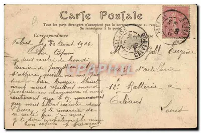Falaise — A Caserna Dumont-d'Urville — ND Phot — Verso