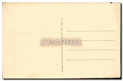 Tecelagem de tapetes argelinos — cena de tecelagem tradicional — editor A. Breger frères, Paris — Verso