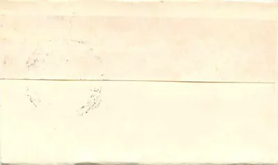 Nova Zelândia — Envelope com selo e carimbo — destinado a Grappenhall, Inglaterra — Verso