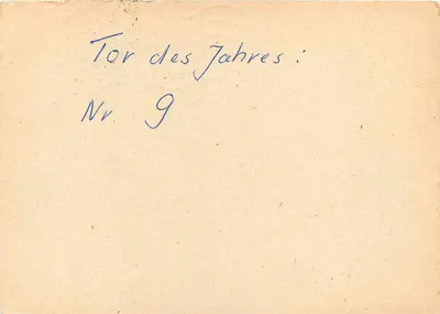 Tor des Jahres — ARD Sportschau — editor ARD, n° 9 — Verso