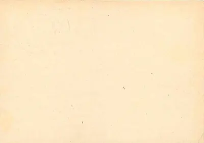 Carta postal em branco — DDR, Tanne-Katz — editor desconhecido, n° de série 18 185 — Verso