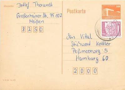 Super-Gewinnspiel — Dettelbach — Carta postal do editor 'Postkarte'