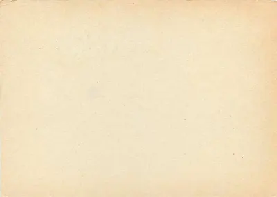 Carta postal em branco — Alemanha Oriental — editor Berlim, n° 18 185 — Verso