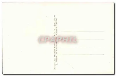 Japão — Rikishi em pousse-pousse — Missões Salésias, Nippon I, n°7 — Verso