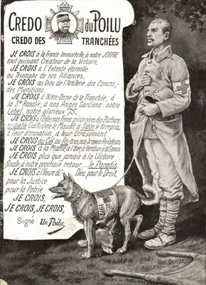 Credo do Poilu das Trincheiras — Editor: Fern Beurier, 1917