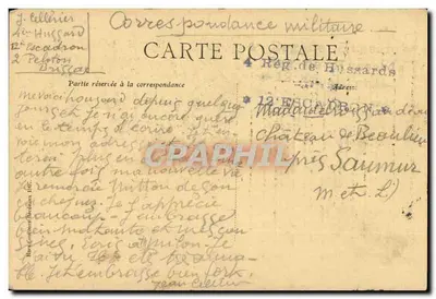 Castelo de Brissac — Coleção Histórica dos Castelos da França — Editor C. P. P. (nº 75) — Verso