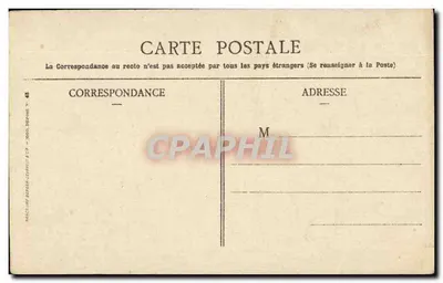 Versailles — Kasteel en tuinen — Collectie Chocolat Menier — Achterkant