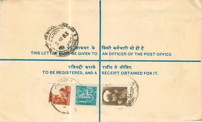 Kharagpur — Letra recomendada — Poste indiana