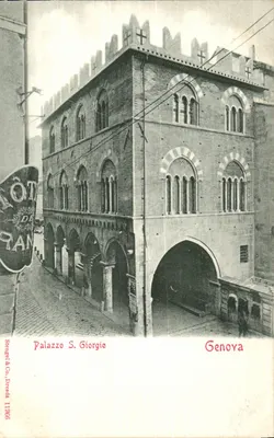 Palazzo S. Giorgio — Gênova — Stengel & Co., Dresden, n° 11966