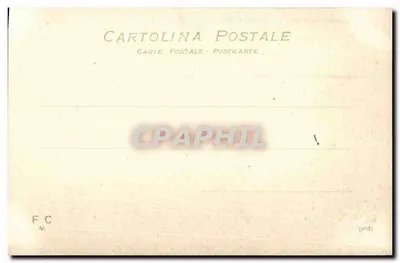 Genua - Palazzo Podestà — widok pałacu i jego ogrodu, wydawca Fotocromo - 1856 — Rewers