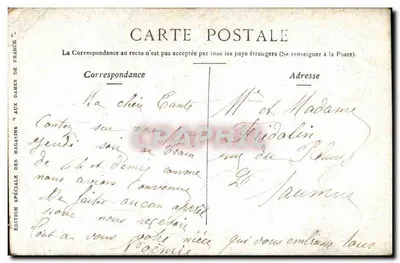 Angers — Katedra św. Józefa — Staëre, Paryż — Rewers