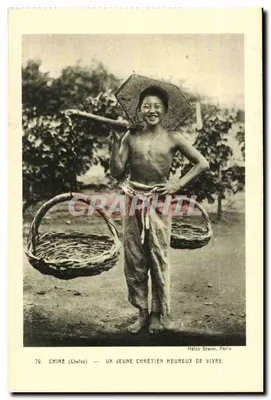 China (Chefoo) — Um jovem cristão feliz de viver — Hélio Braun, Paris