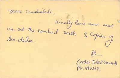 Karta pocztowa Speed Post — Indie — 1996 — wydawca: India Post — Rewers