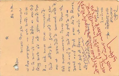 Tigre — selo de 15 roupias — Índia, 1982 — Verso